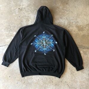 Vintage Tool Lateralus Graphic Distressed Rare Metal Band Hoodie